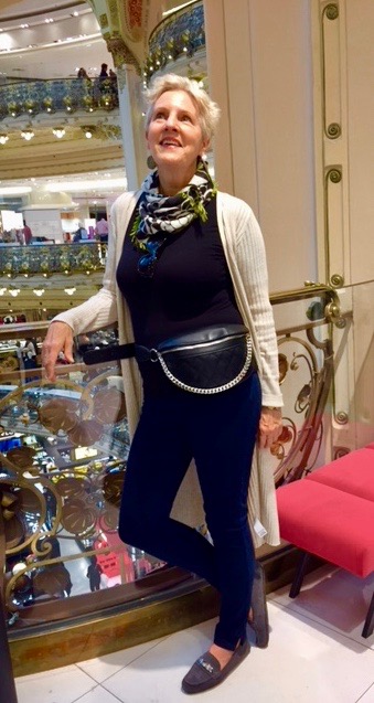 The Fanny Pack Is Back! - Woman of a Certain Age in Paris