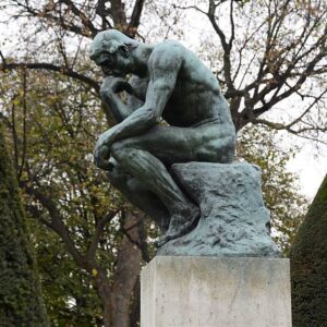 The Thinker, Rodin Museum, Paris 