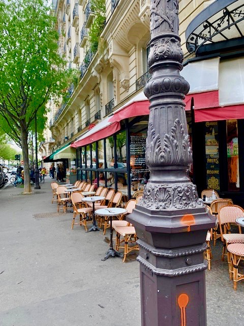 A Paris Corner - Woman of a Certain Age in Paris